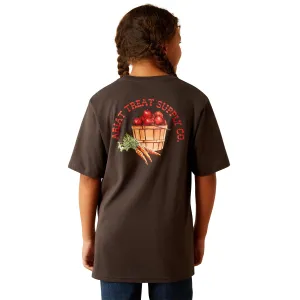 Ariat Girls T-Shirt Treat Supply in Vintage Black 10055159