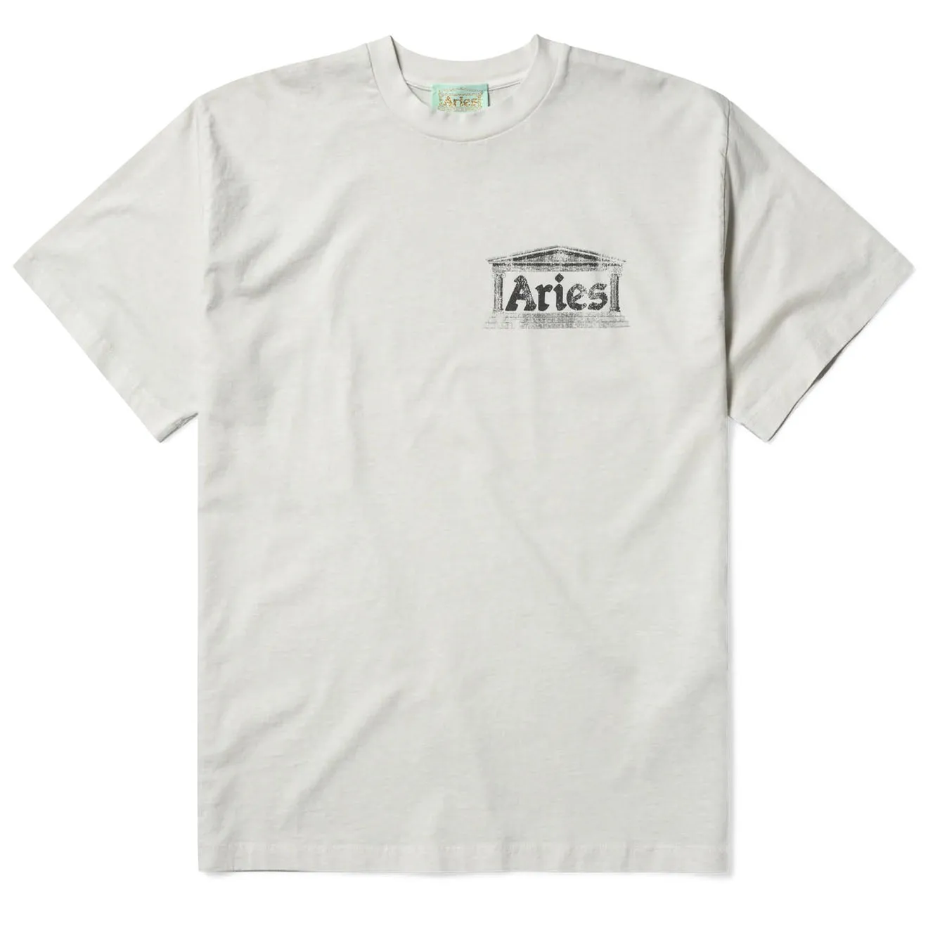 Aries Aged Ancient Temple SS Tee Off White
