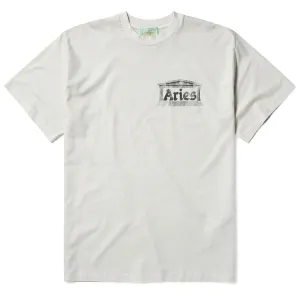 Aries Aged Ancient Temple SS Tee Off White