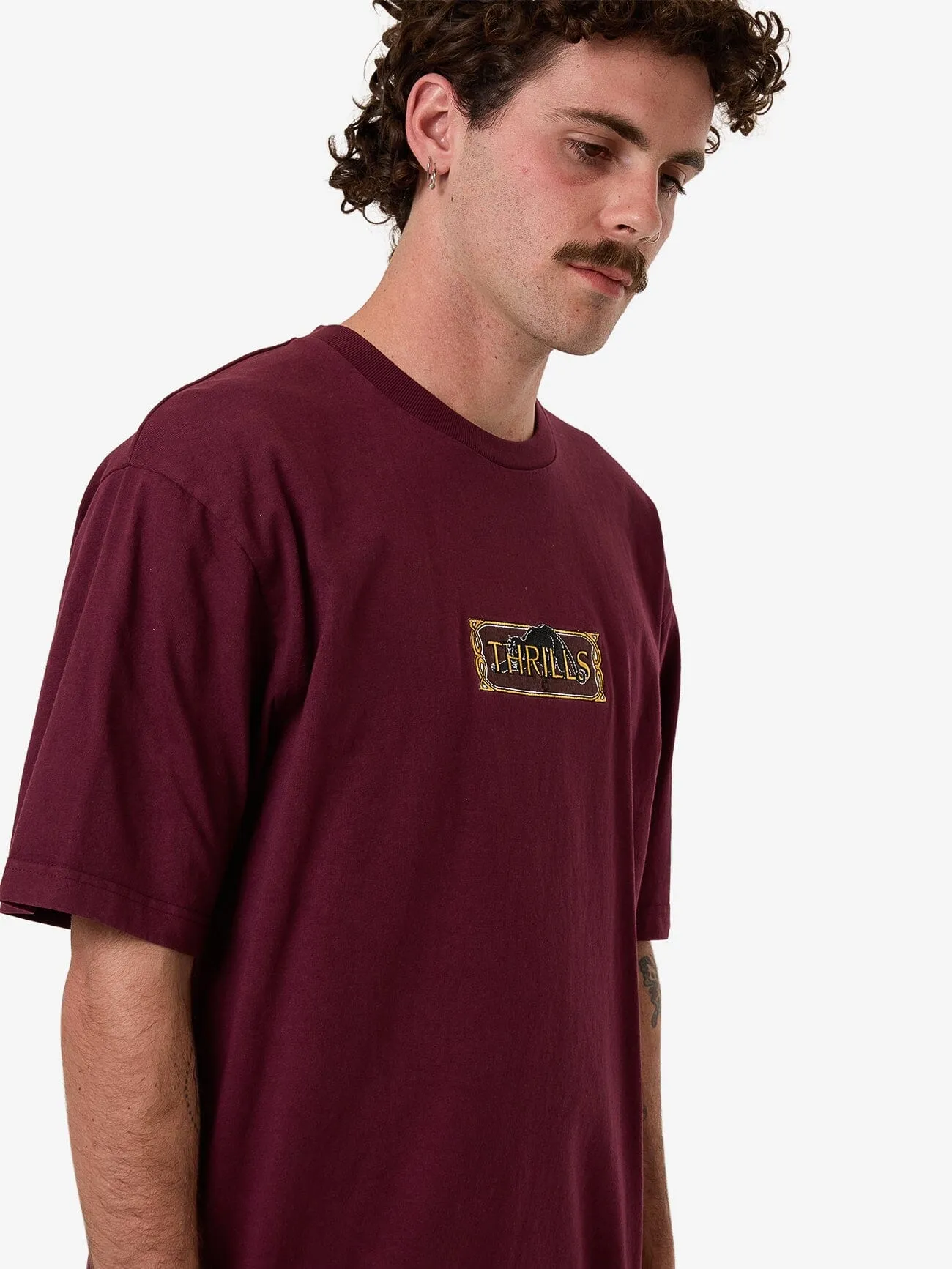 Behind It All Oversize Fit Tee - Wine Tasting