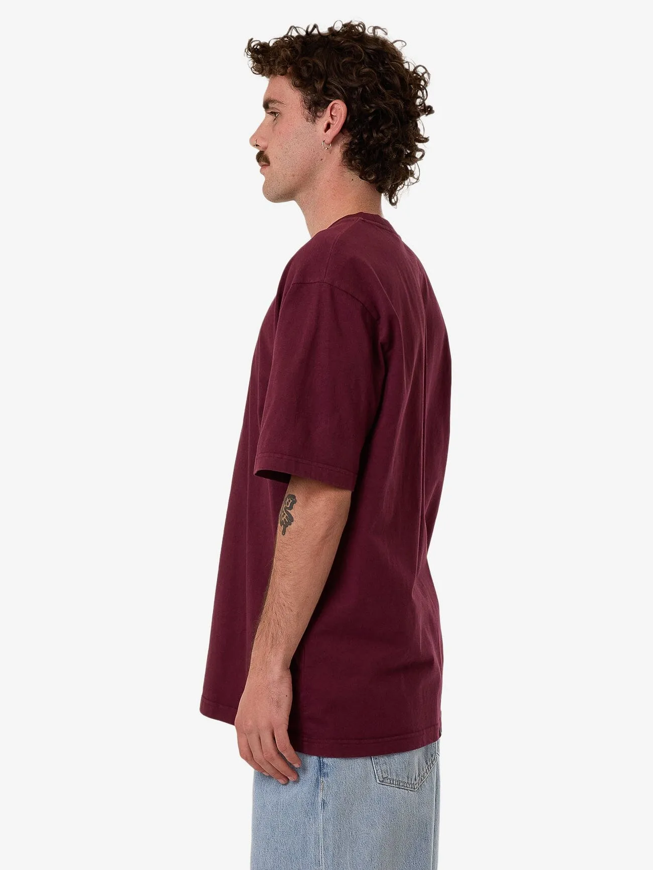 Behind It All Oversize Fit Tee - Wine Tasting
