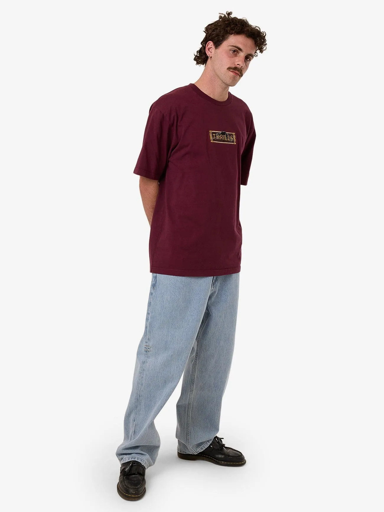 Behind It All Oversize Fit Tee - Wine Tasting
