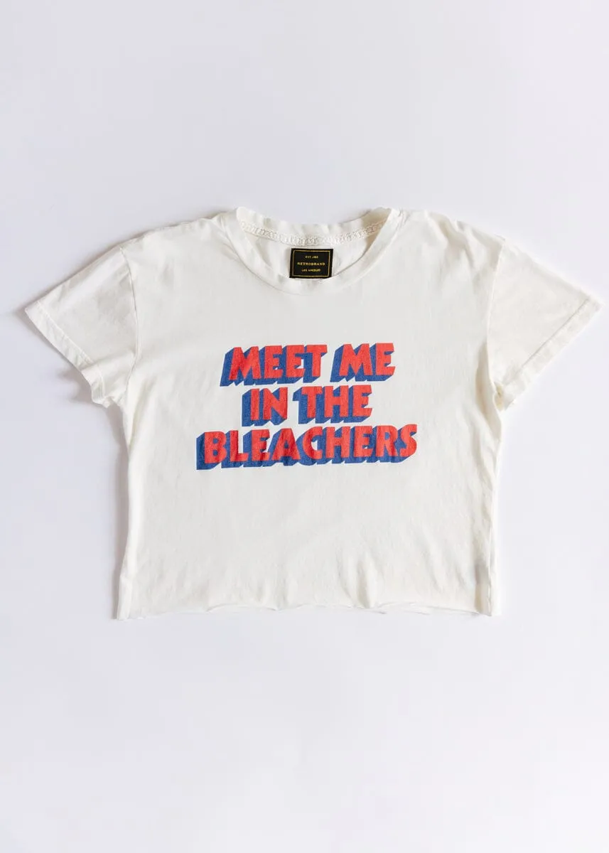 Bleachers Crop Tee