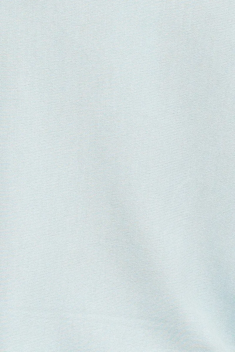 Blue Oversized Lounge Knit Set
