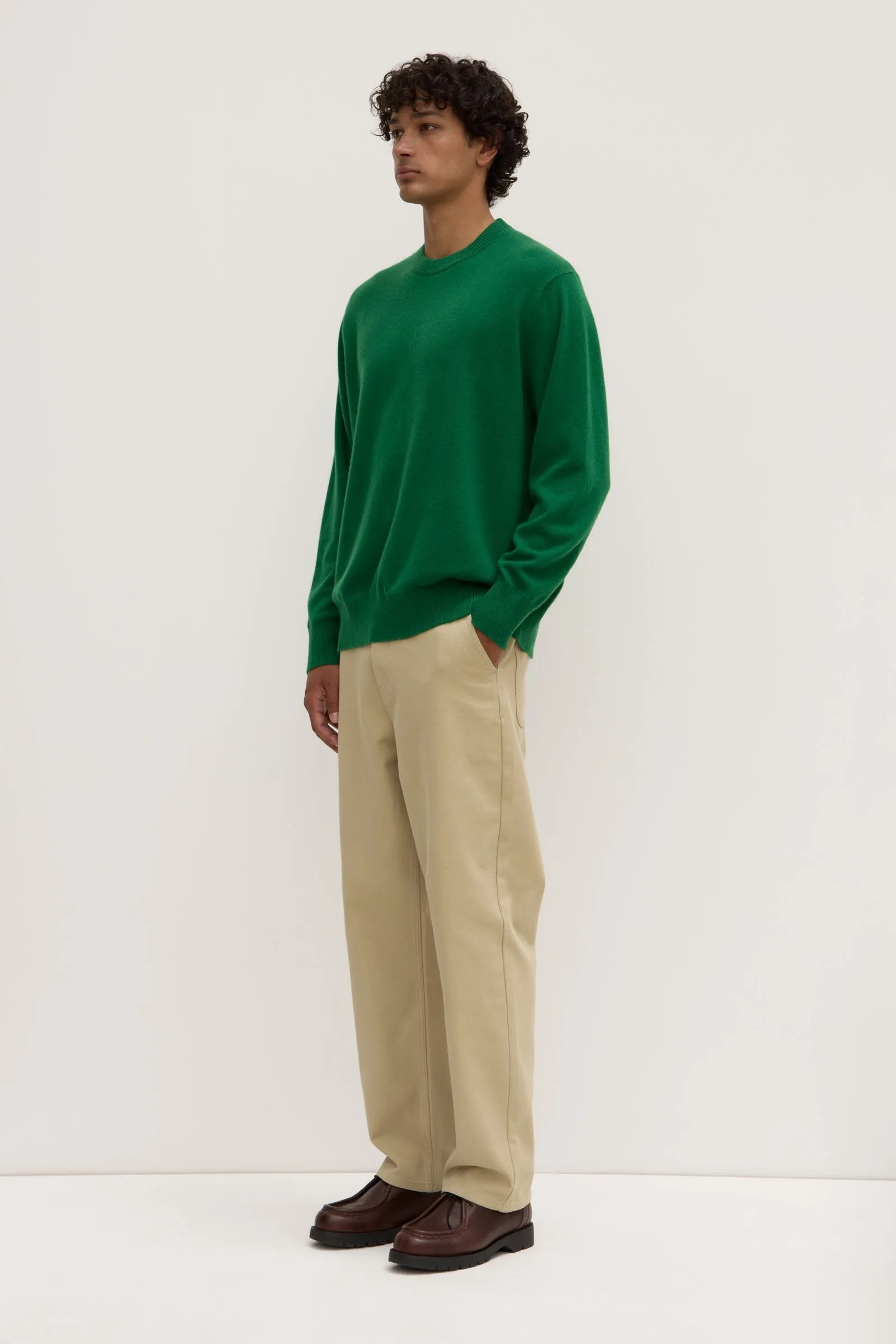 Cashmere Crew Neck Knit