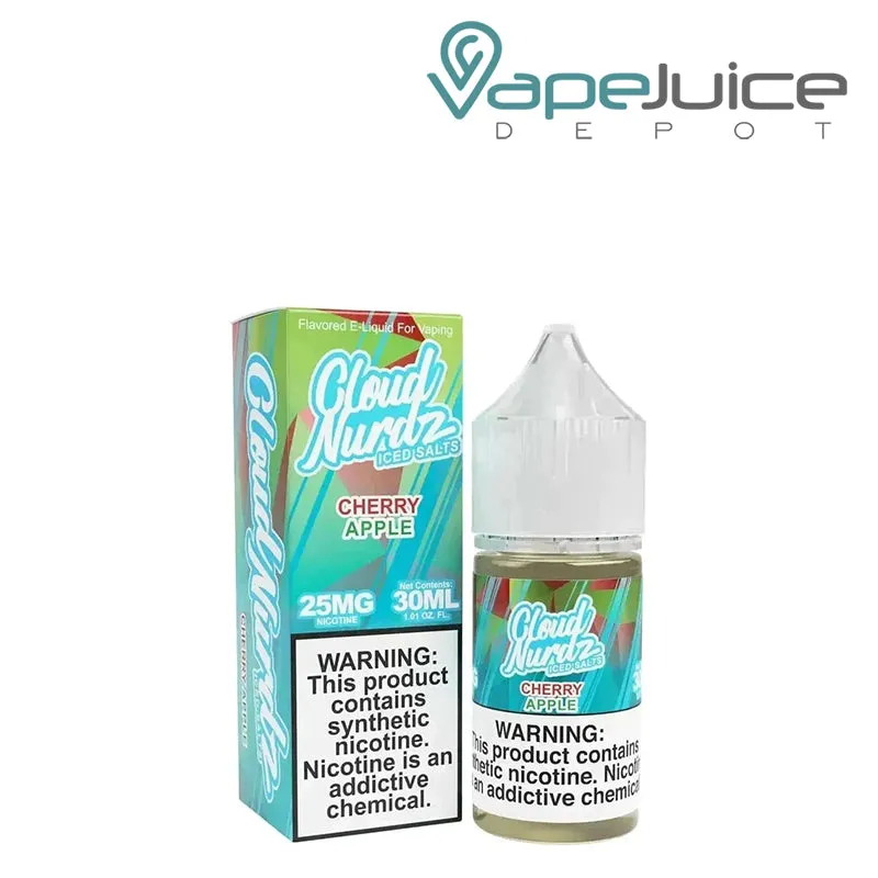 Cherry Apple Iced TFN Salts Cloud Nurdz 30ml