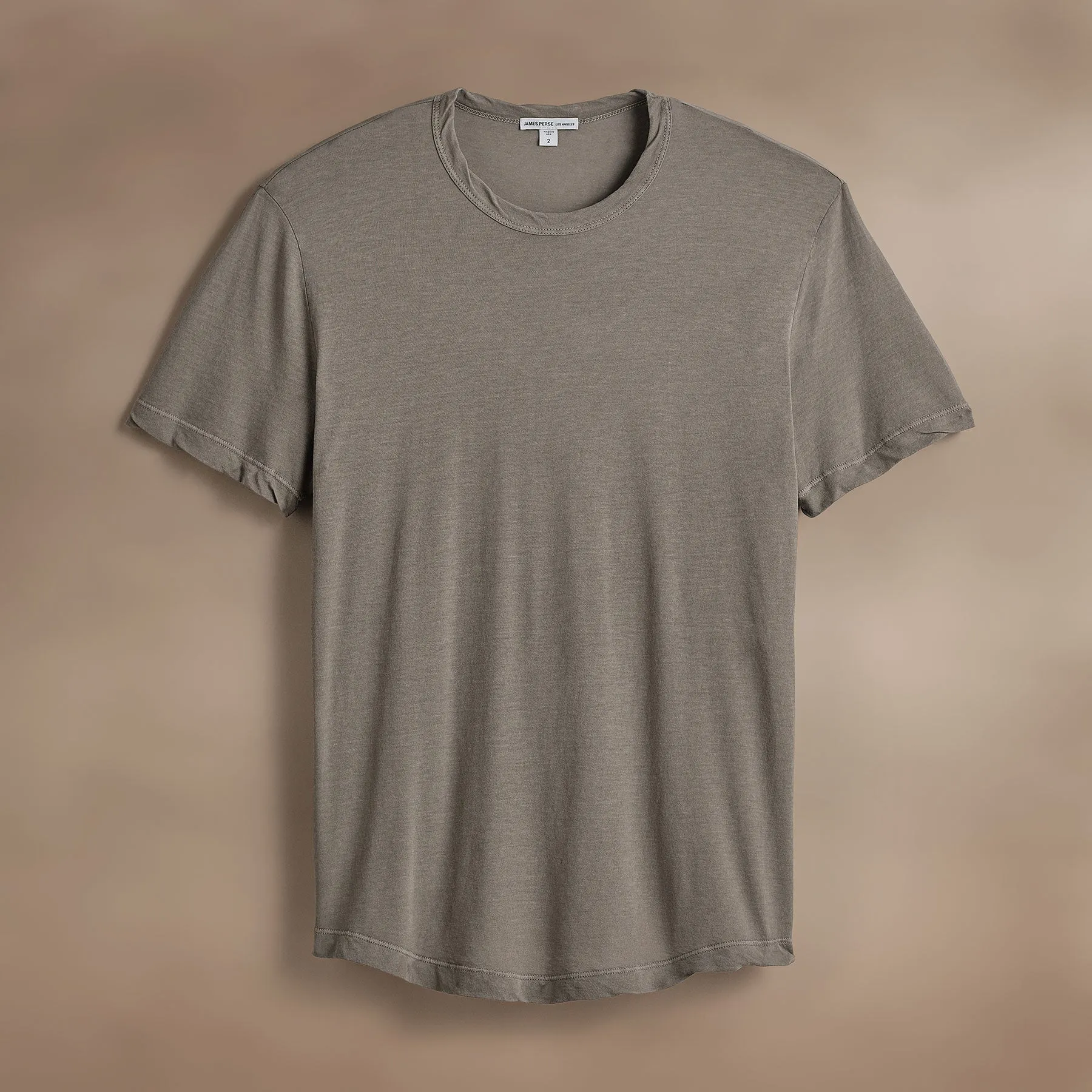 Clear Jersey Crew - Coyote Pigment