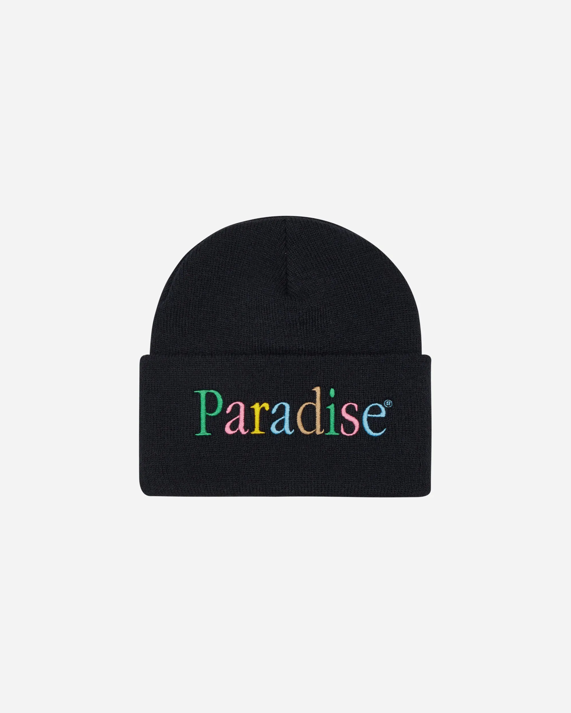 Colors Logo Cuff Beanie Black