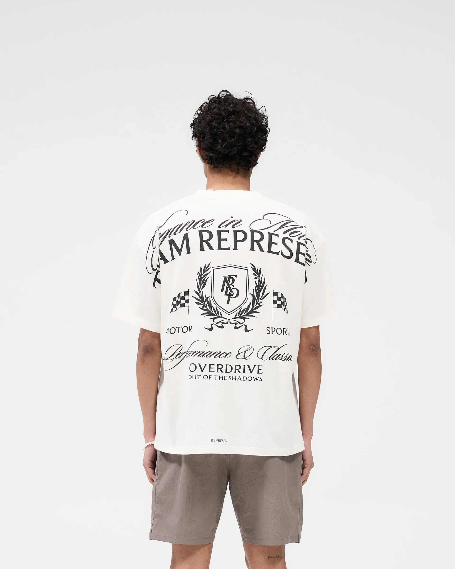 Crest T-Shirt - Flat White