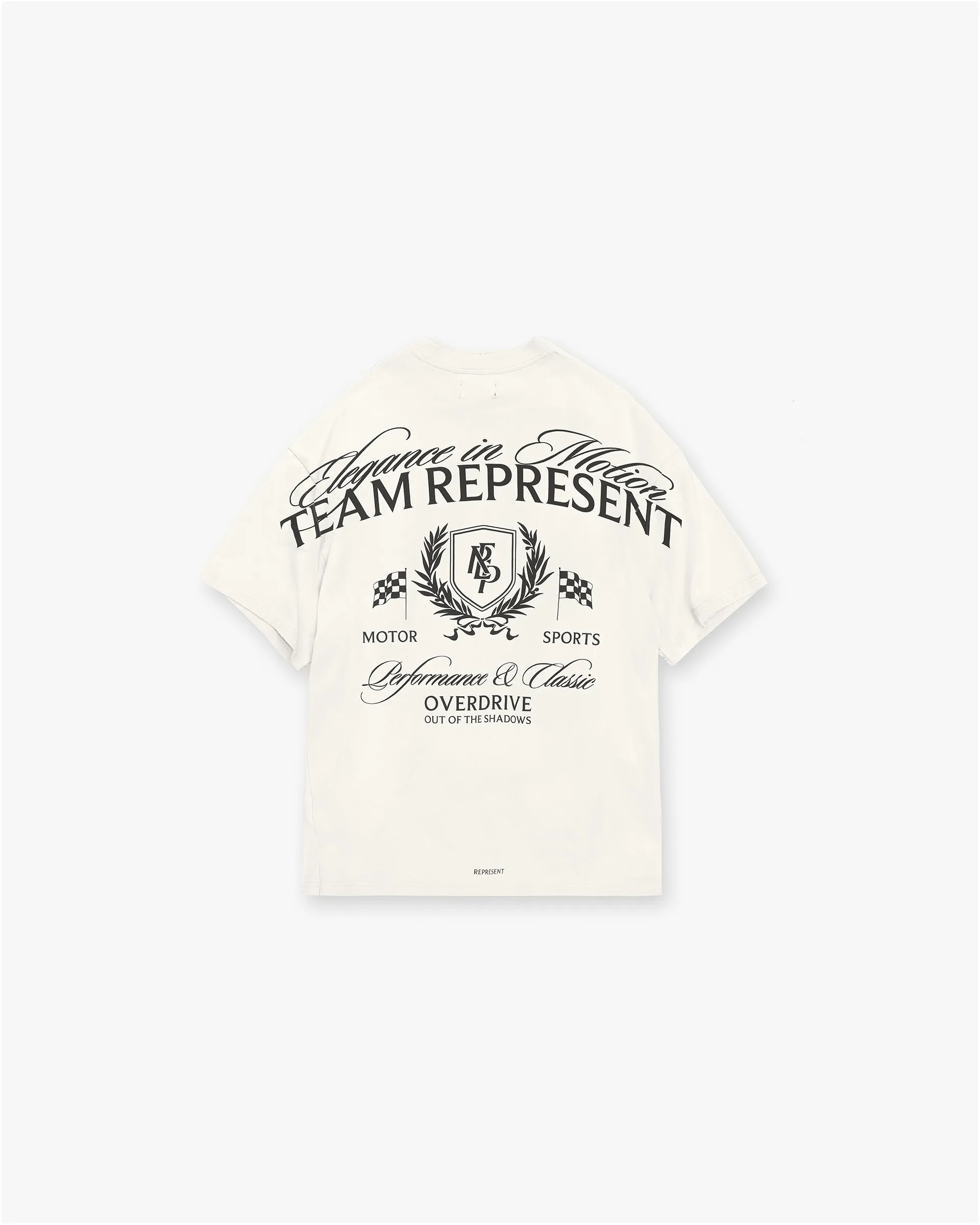 Crest T-Shirt - Flat White