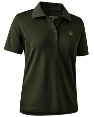 Deerhunter Lady Climate Polo Shirt With 37.5® Technology