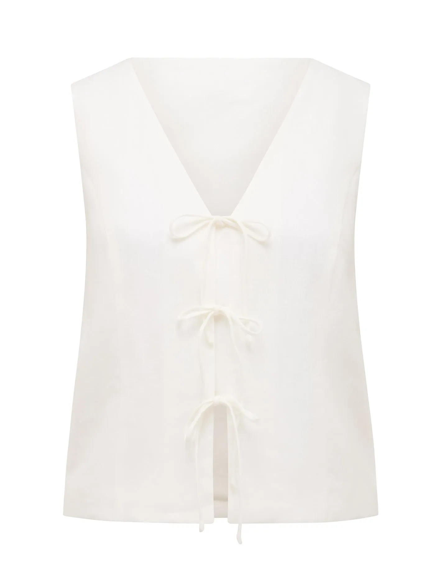 Erin Tie Front Waistcoat
