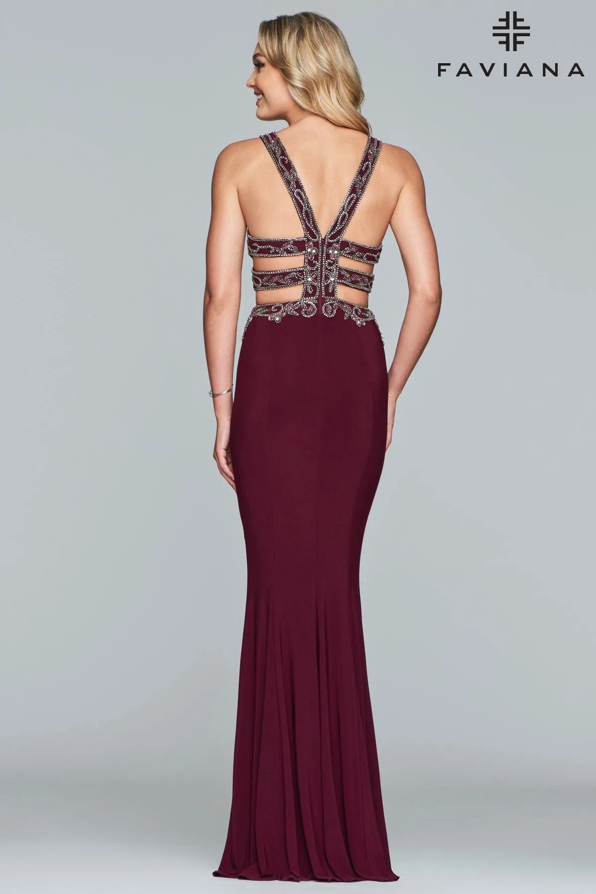 Faviana Long Formal Prom Dress 10108 Sale
