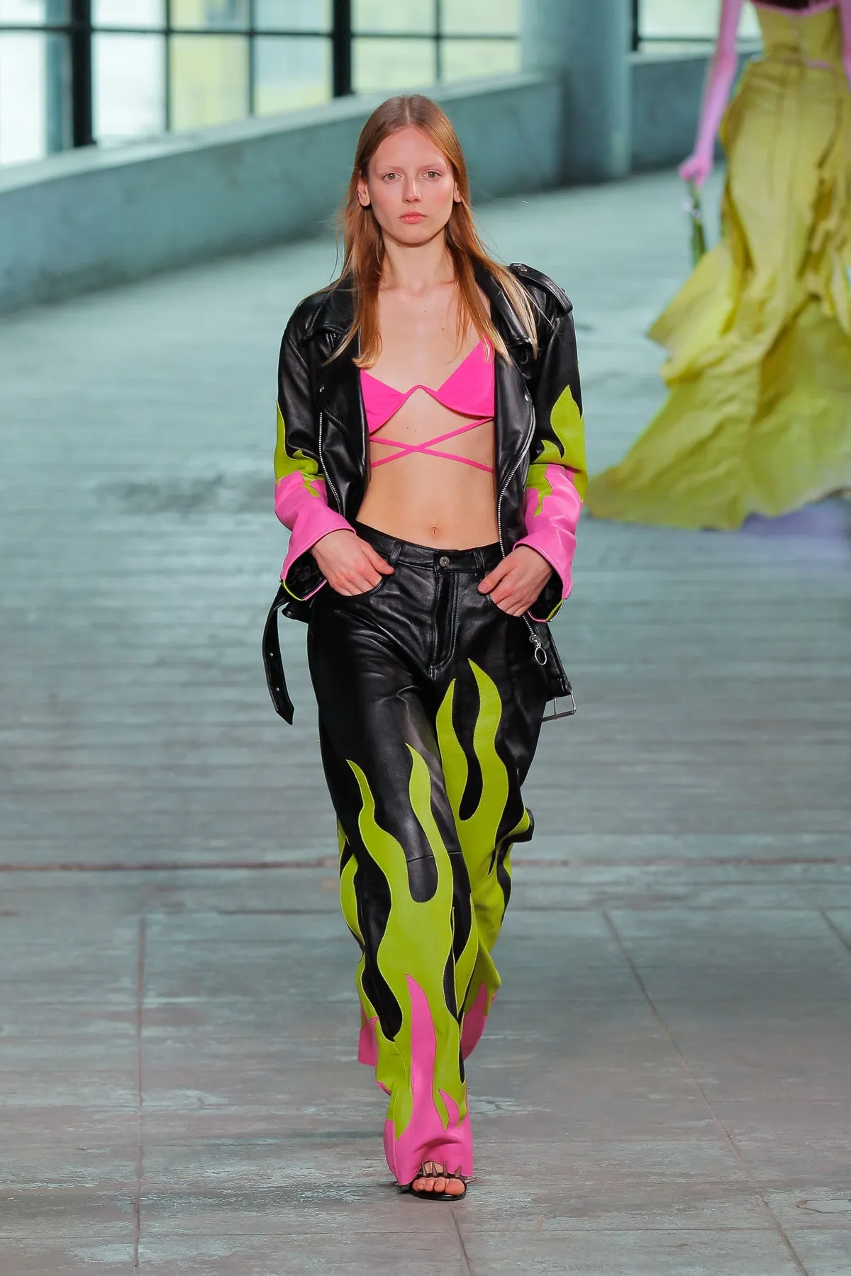 FLAMES BIKER JACKET