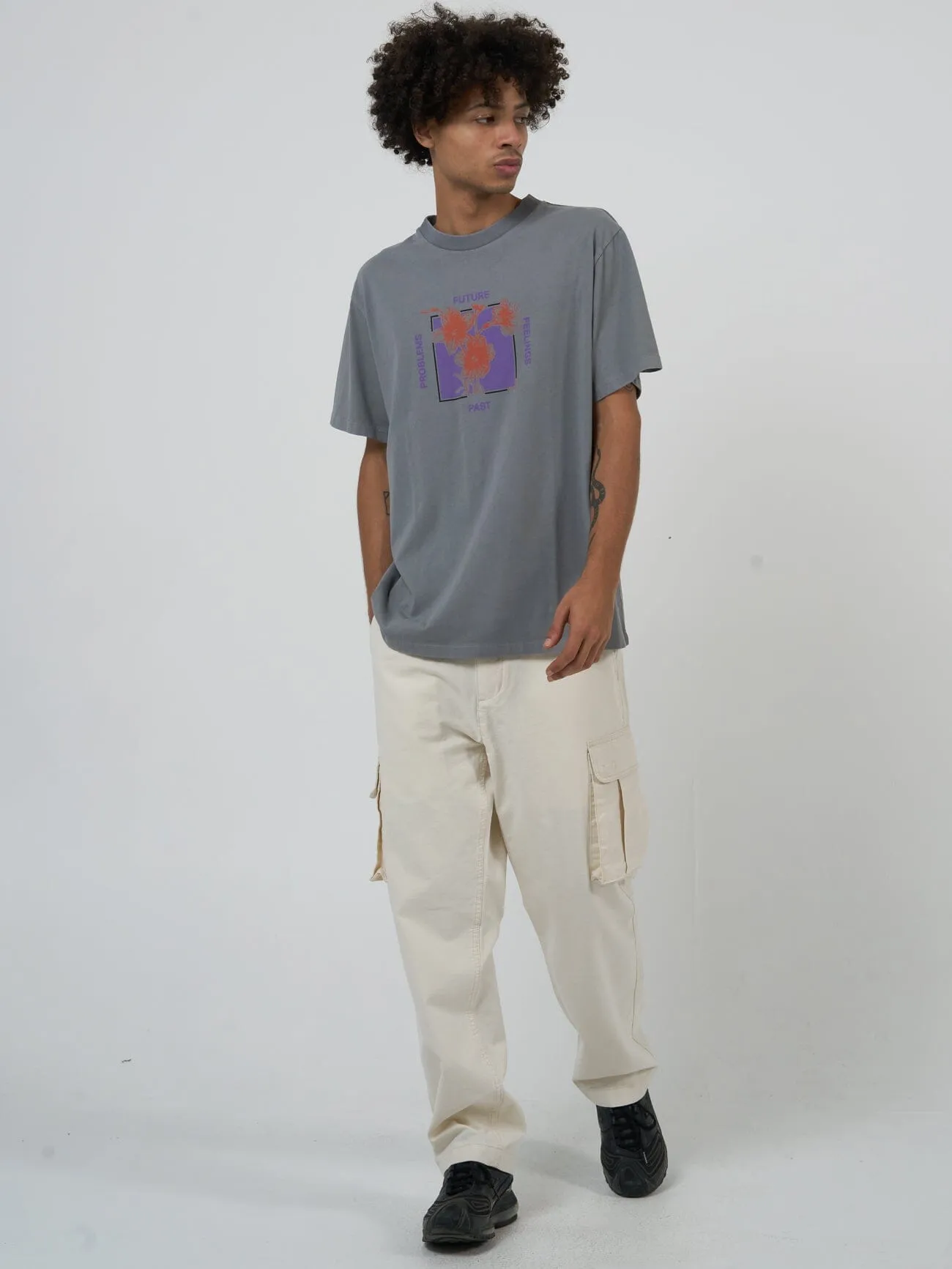 Future Problems Merch Fit Tee - Fog