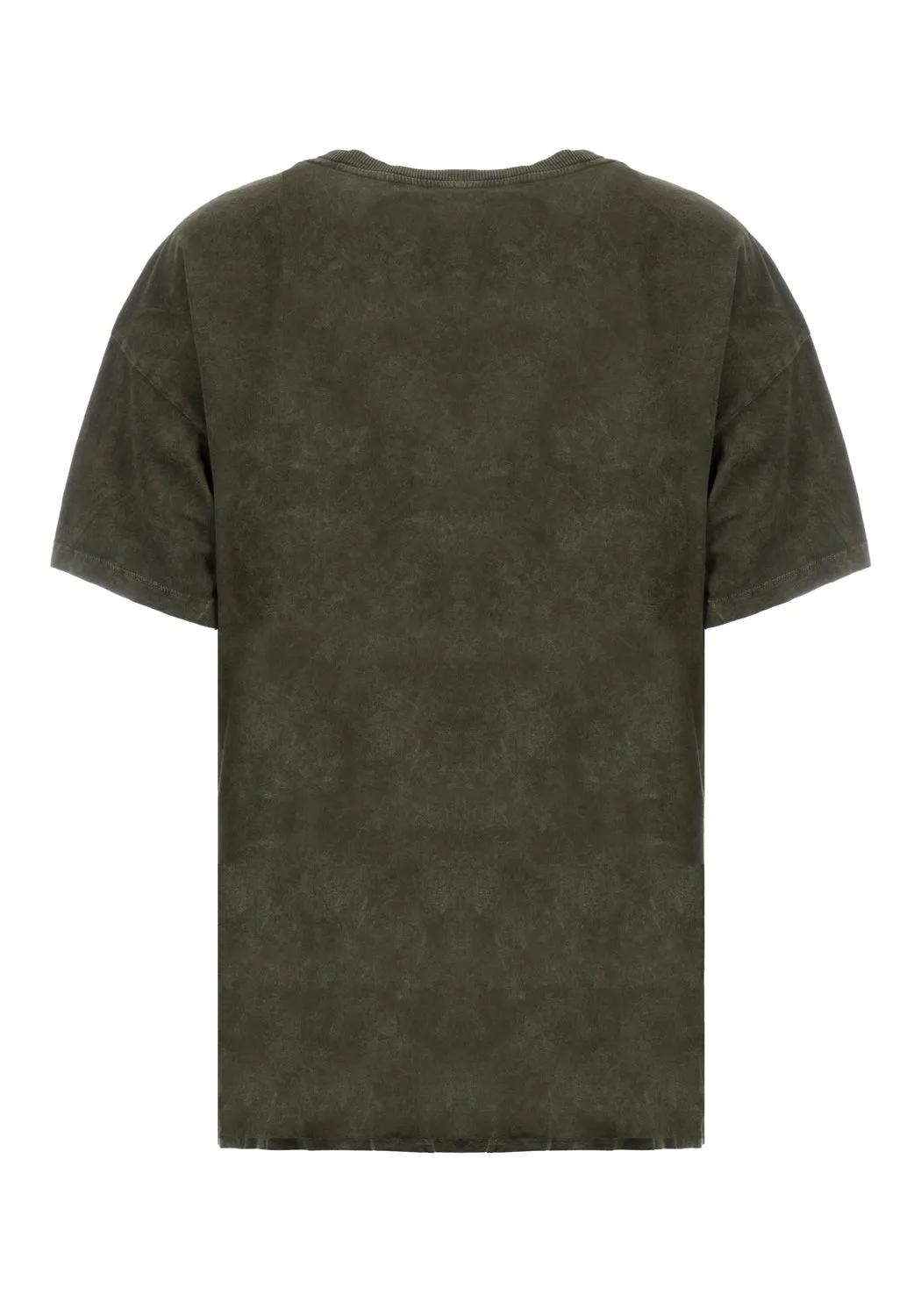 Hedgewitch Green Acid Wash Oversized Tee