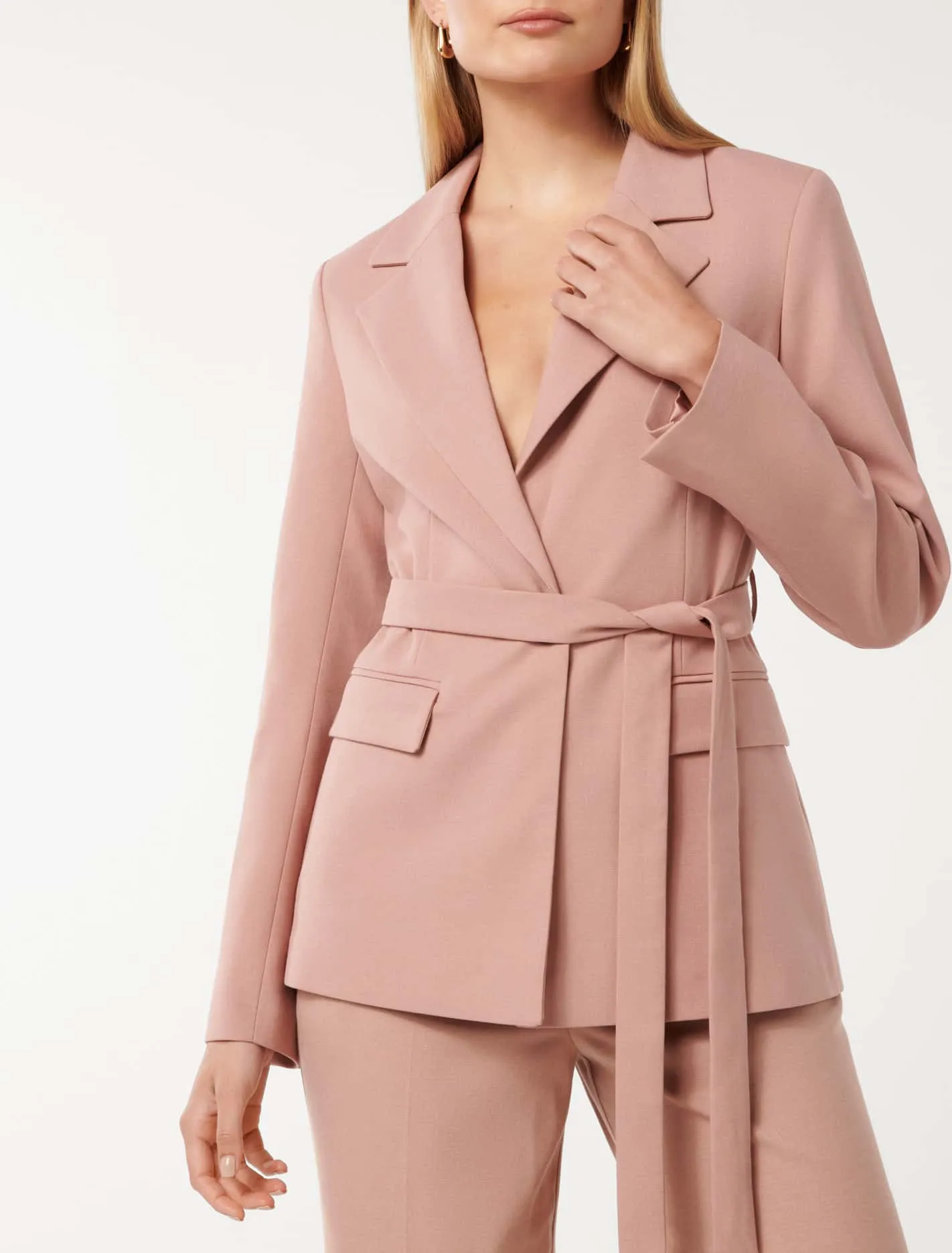 Iris Belted Blazer