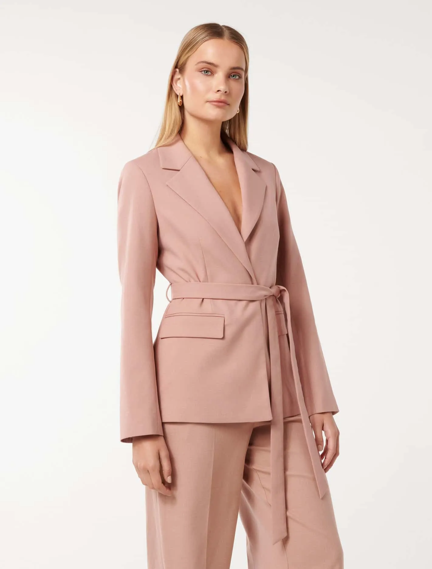 Iris Belted Blazer