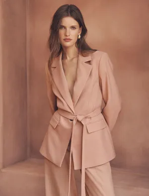 Iris Belted Blazer