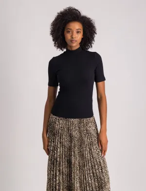 Jessa Mockneck Half Sleeve T-Shirt