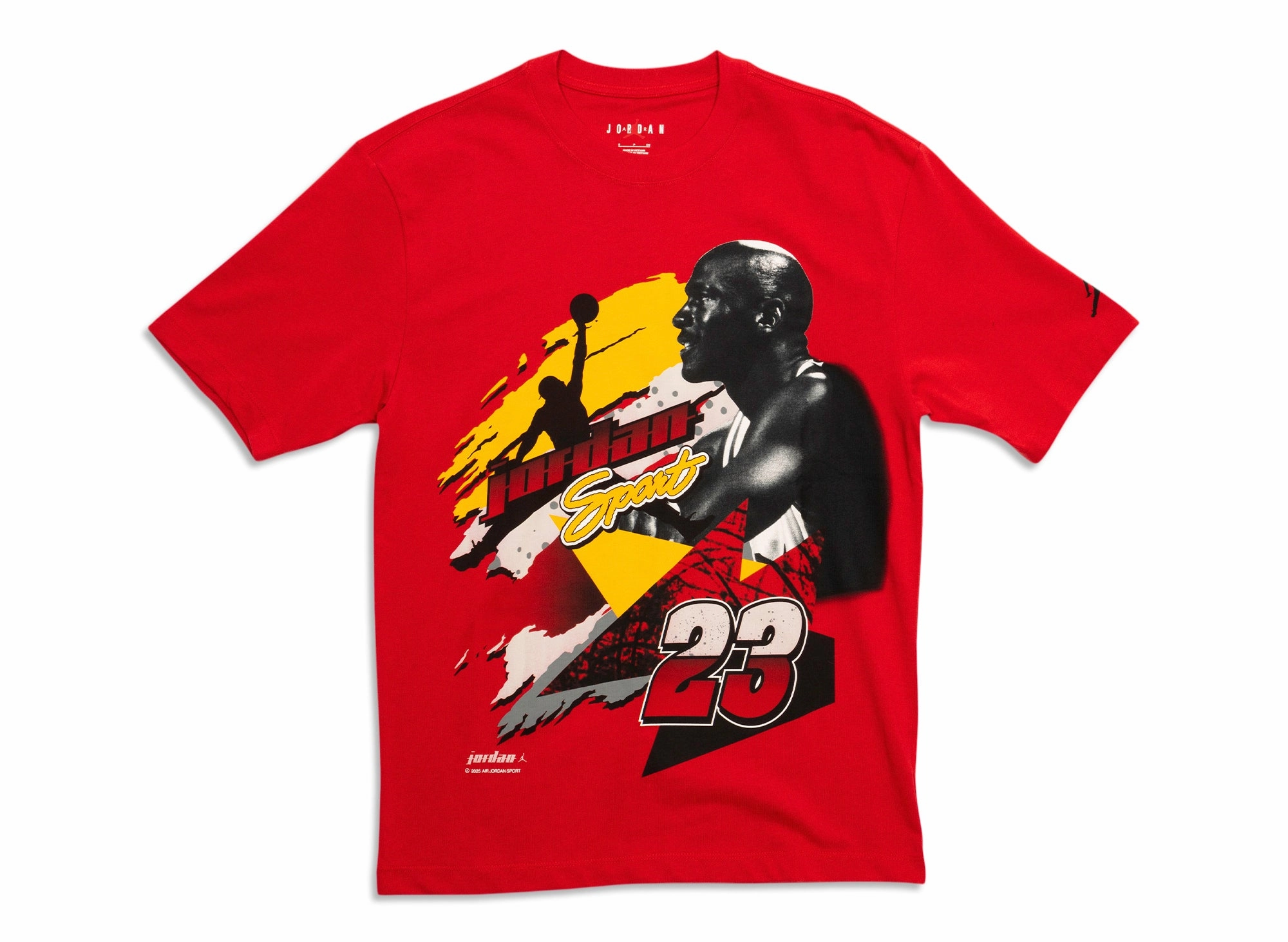 Jordan Statement 1985 Motorsport Tee in Red