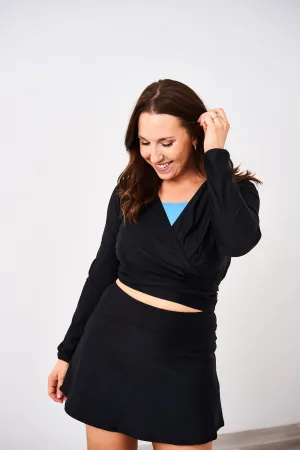 Latched Mama Long Sleeve Nursing Swim Wrap Cover Up