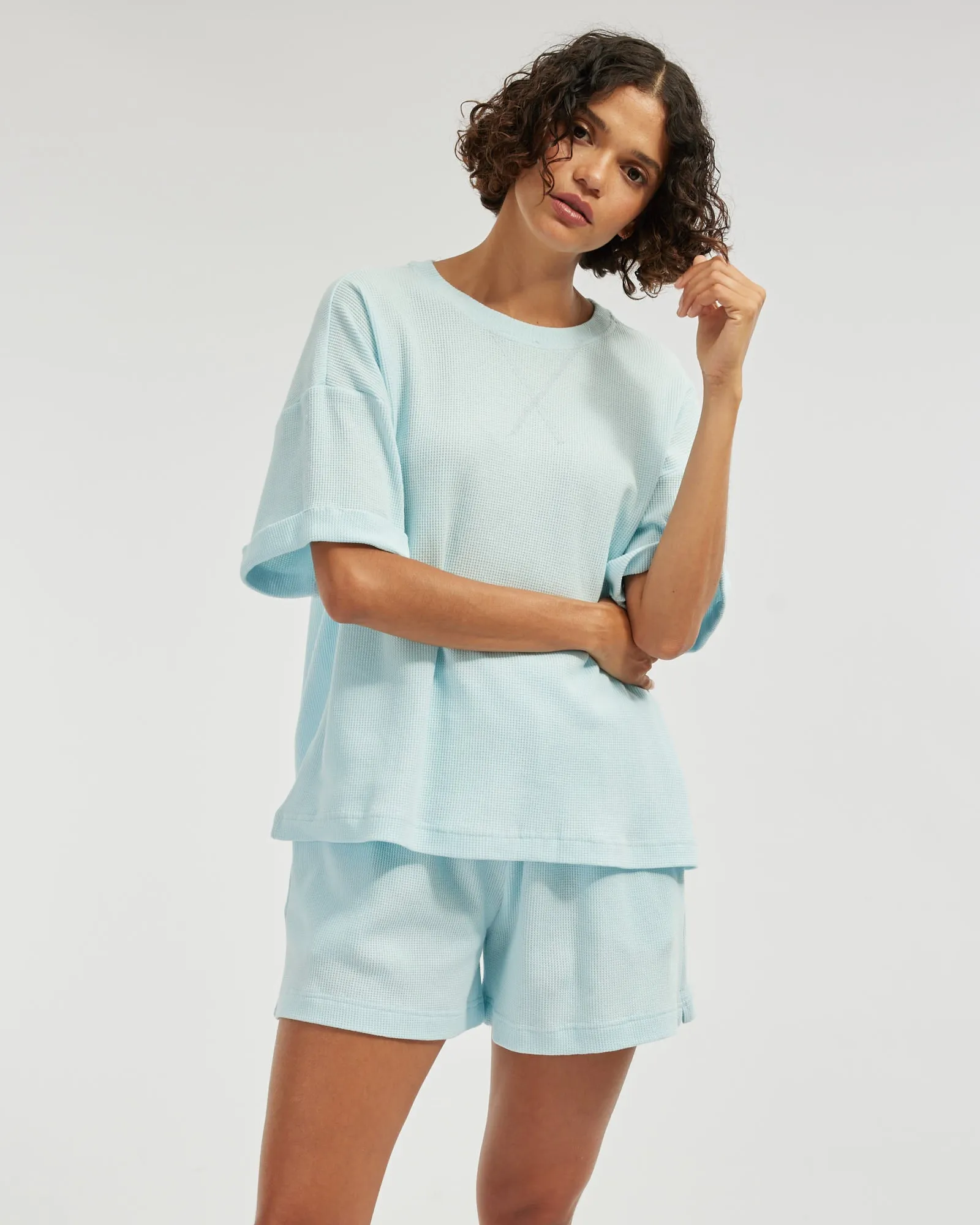 Laurie Waffle Set - Sky Blue