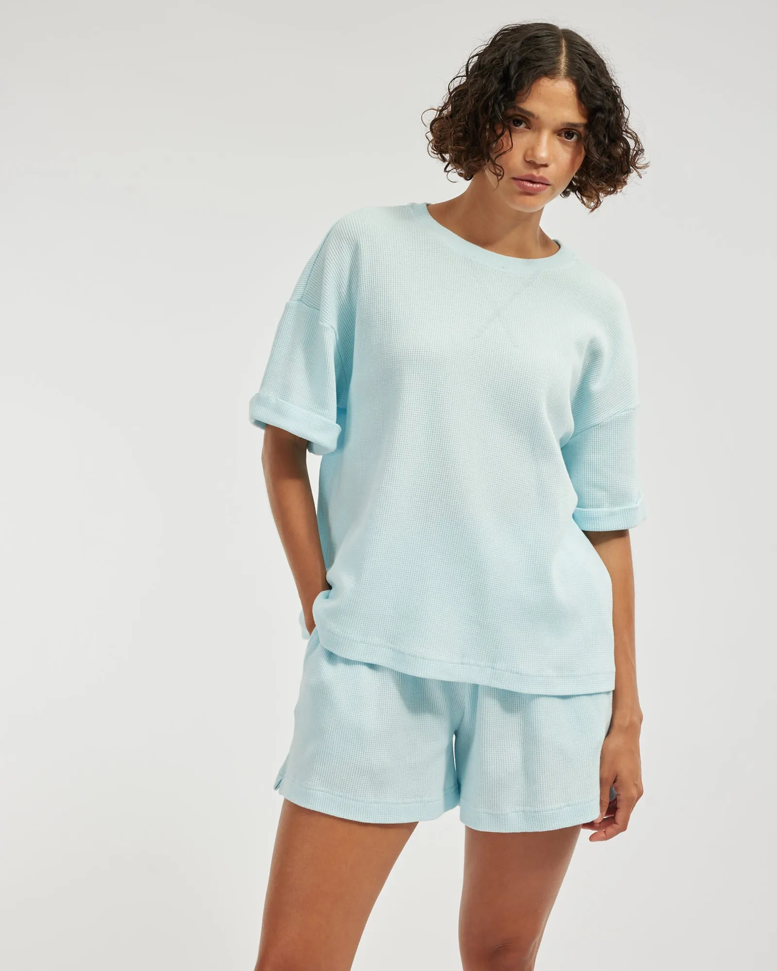 Laurie Waffle Set - Sky Blue