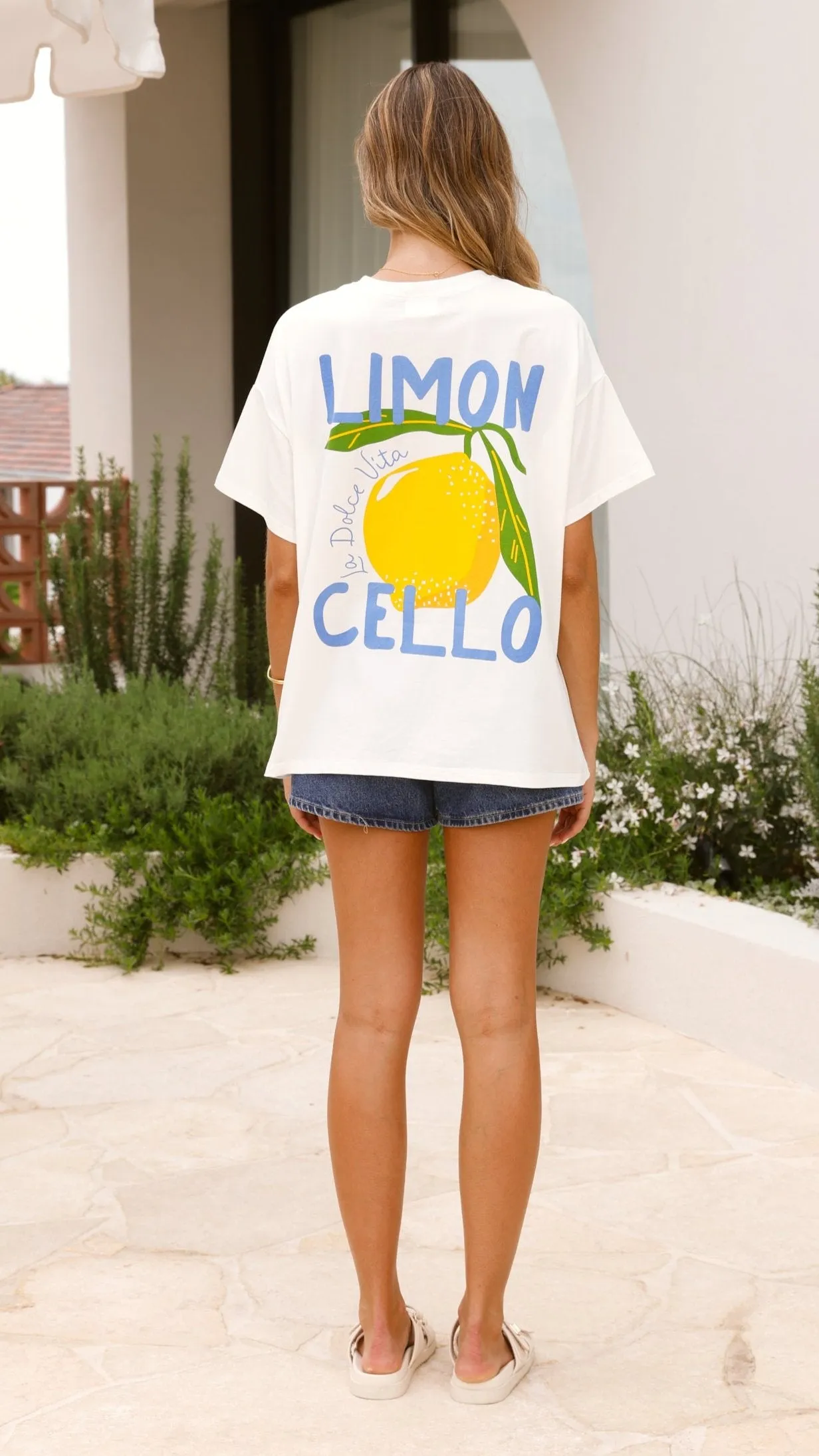Limoncello Tee - White