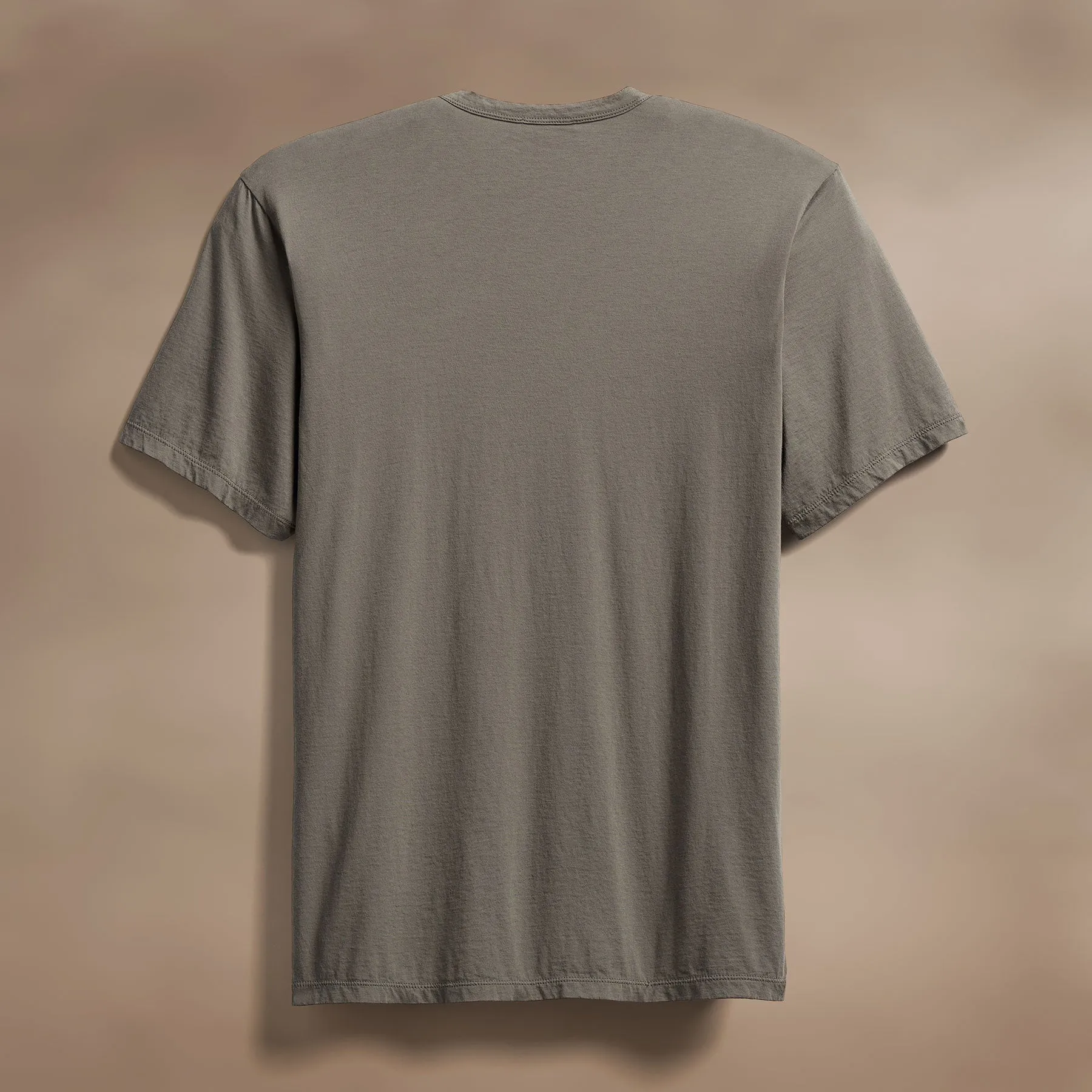 Luxe Lotus Jersey Tee - Granite