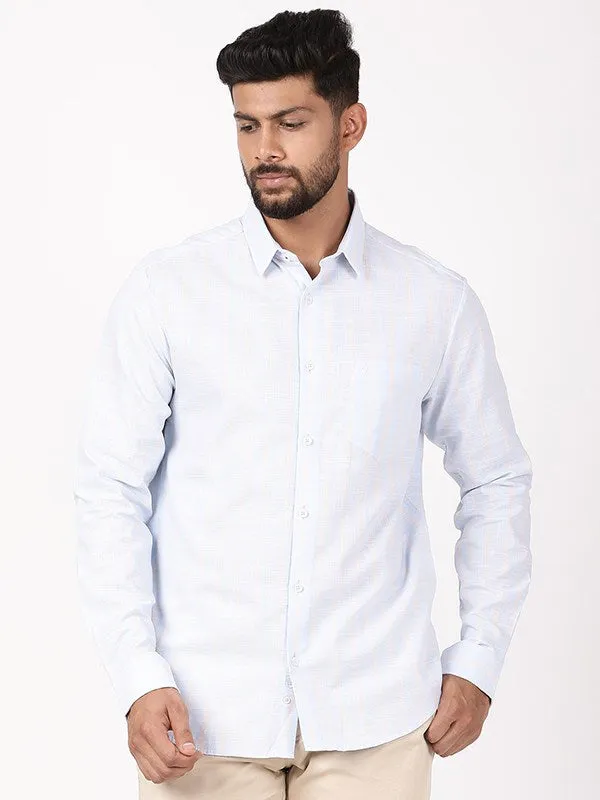 Men Striped Full Sleeve Cotton Shirt
