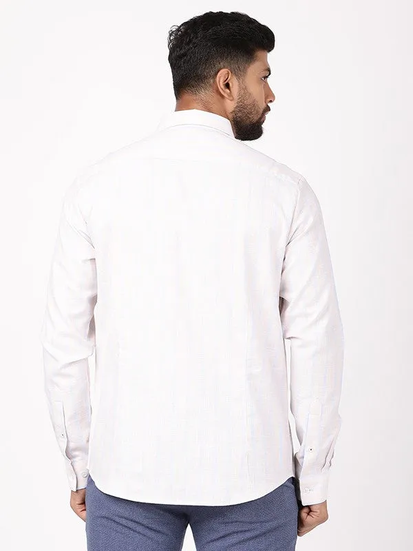 Men Striped Full Sleeve Cotton Shirt