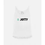 Mint Otis Logotype Tank - White