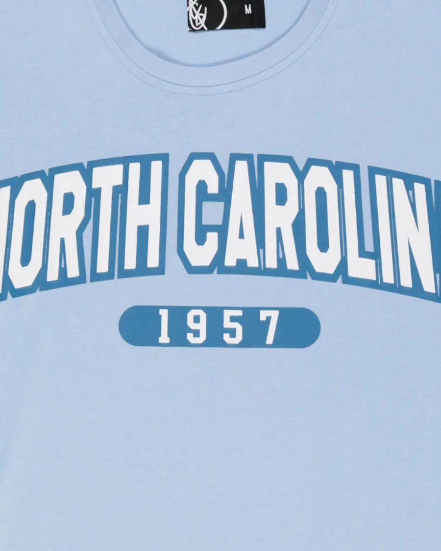 North Carolina Panther Sports Baby Blue Fresh Tee