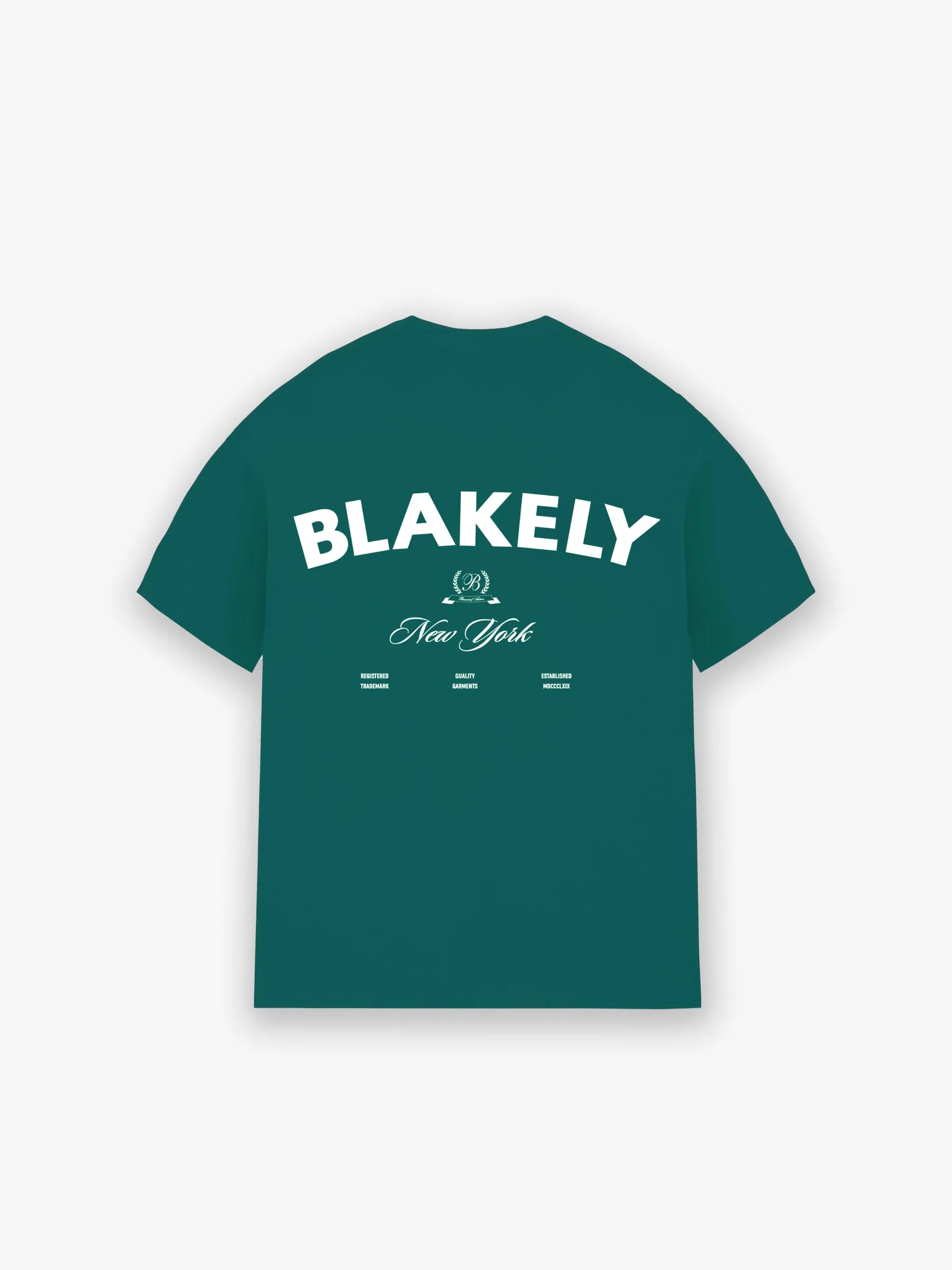 NY Crest Relaxed T-shirt - Pine Green