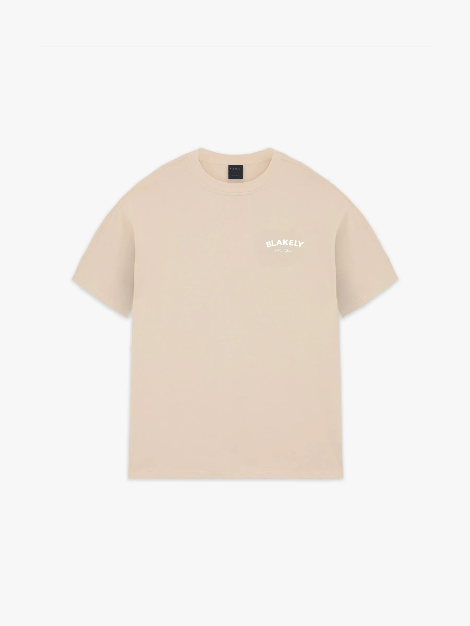 NY Crest Relaxed T-shirt - Tan