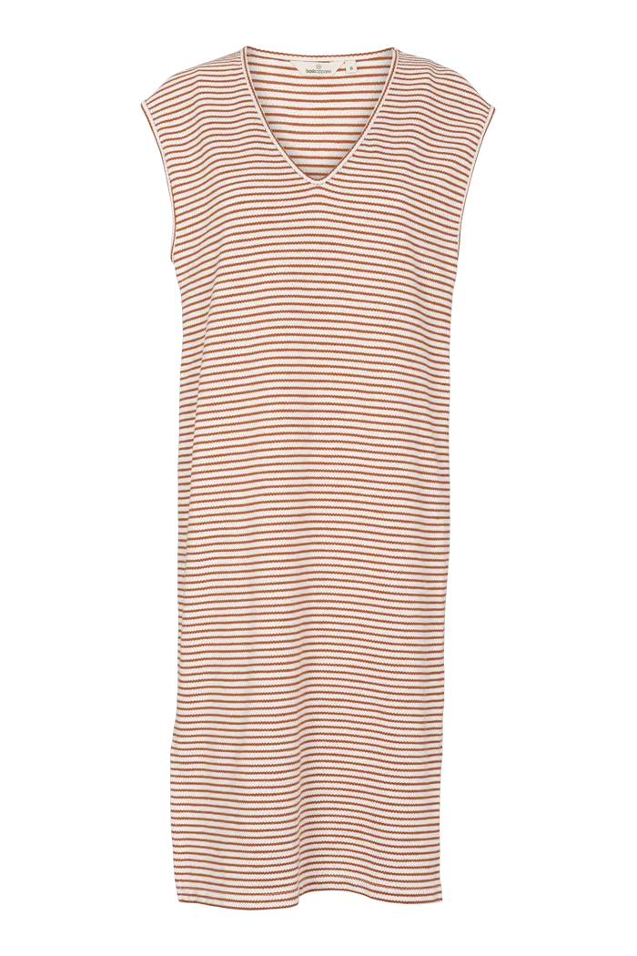Olive Dress - Birch/Leather Brown