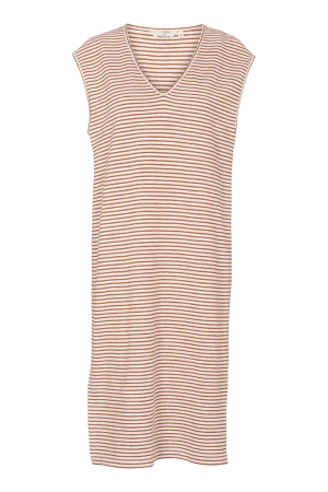 Olive Dress - Birch/Leather Brown