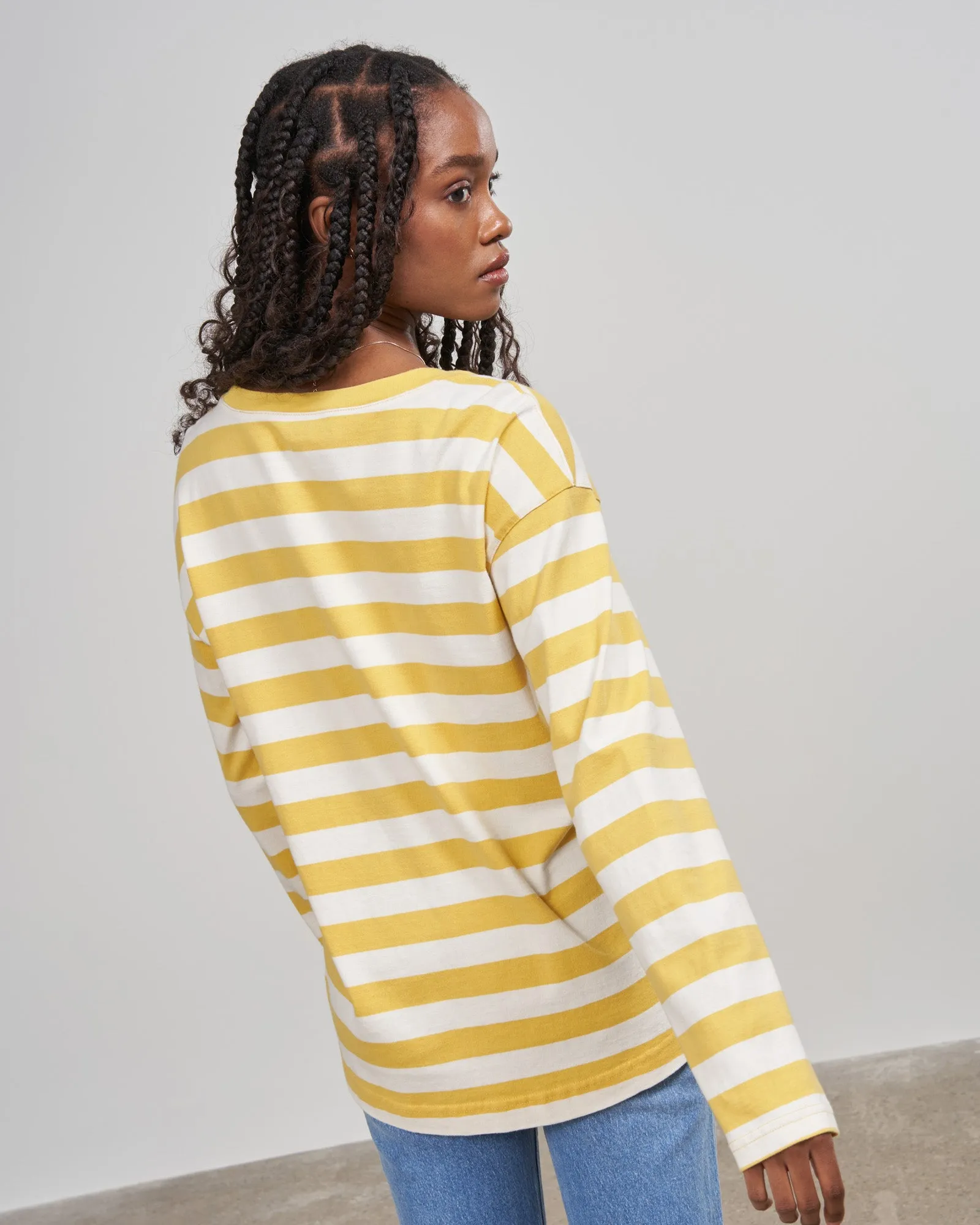 Organic Slouchy Long-Sleeve Tee