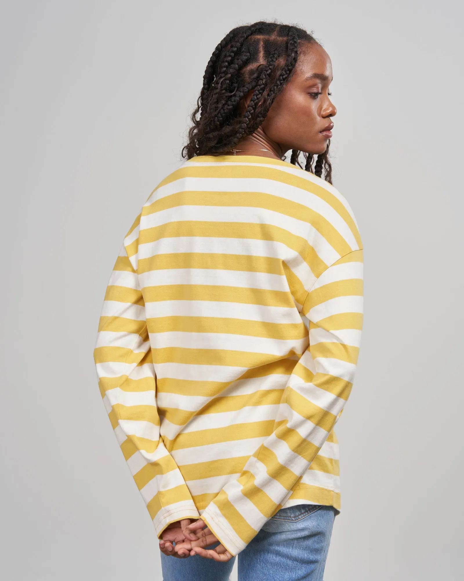 Organic Slouchy Long-Sleeve Tee