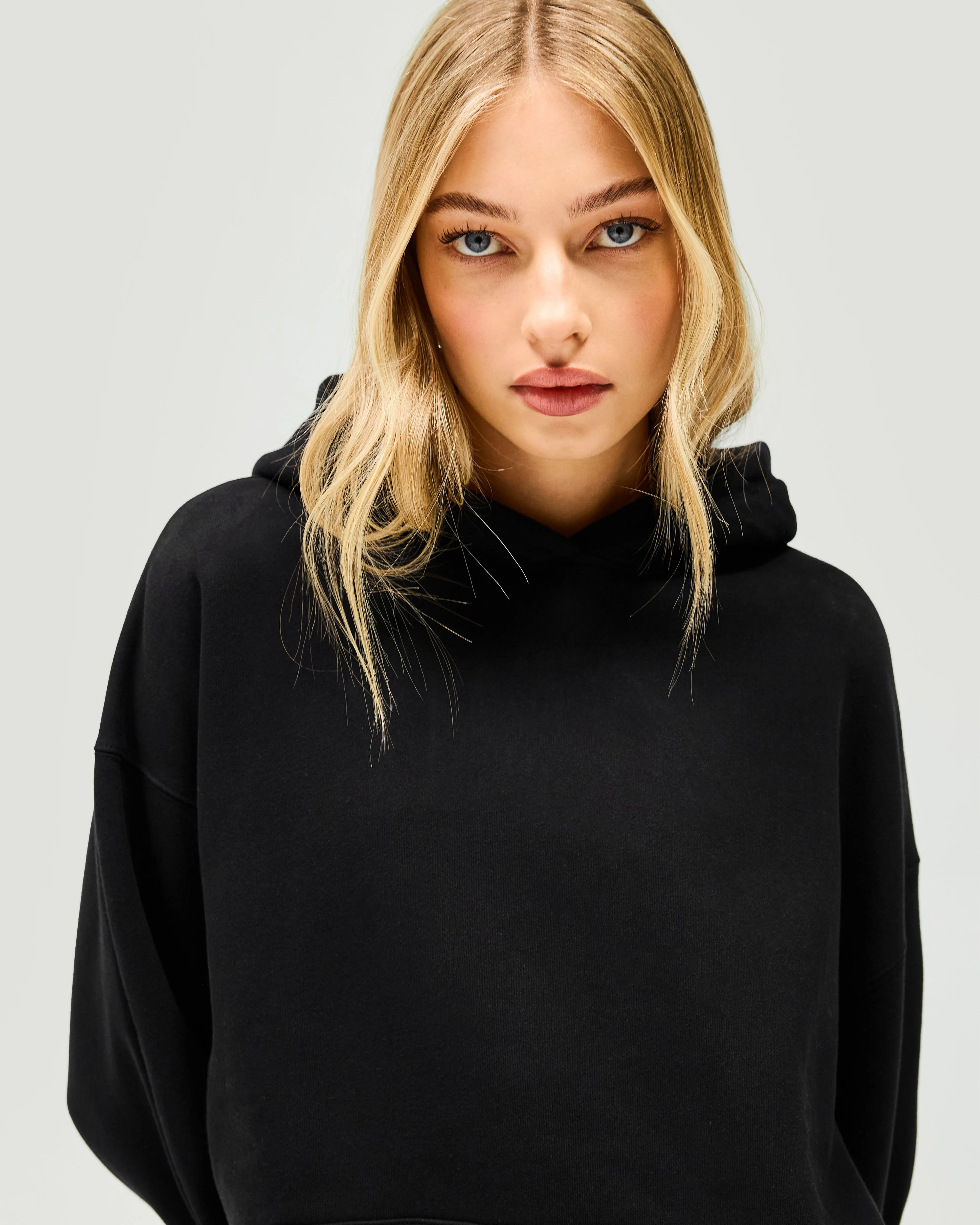 Owners Club Boyfriend Hoodie - Jet Black
