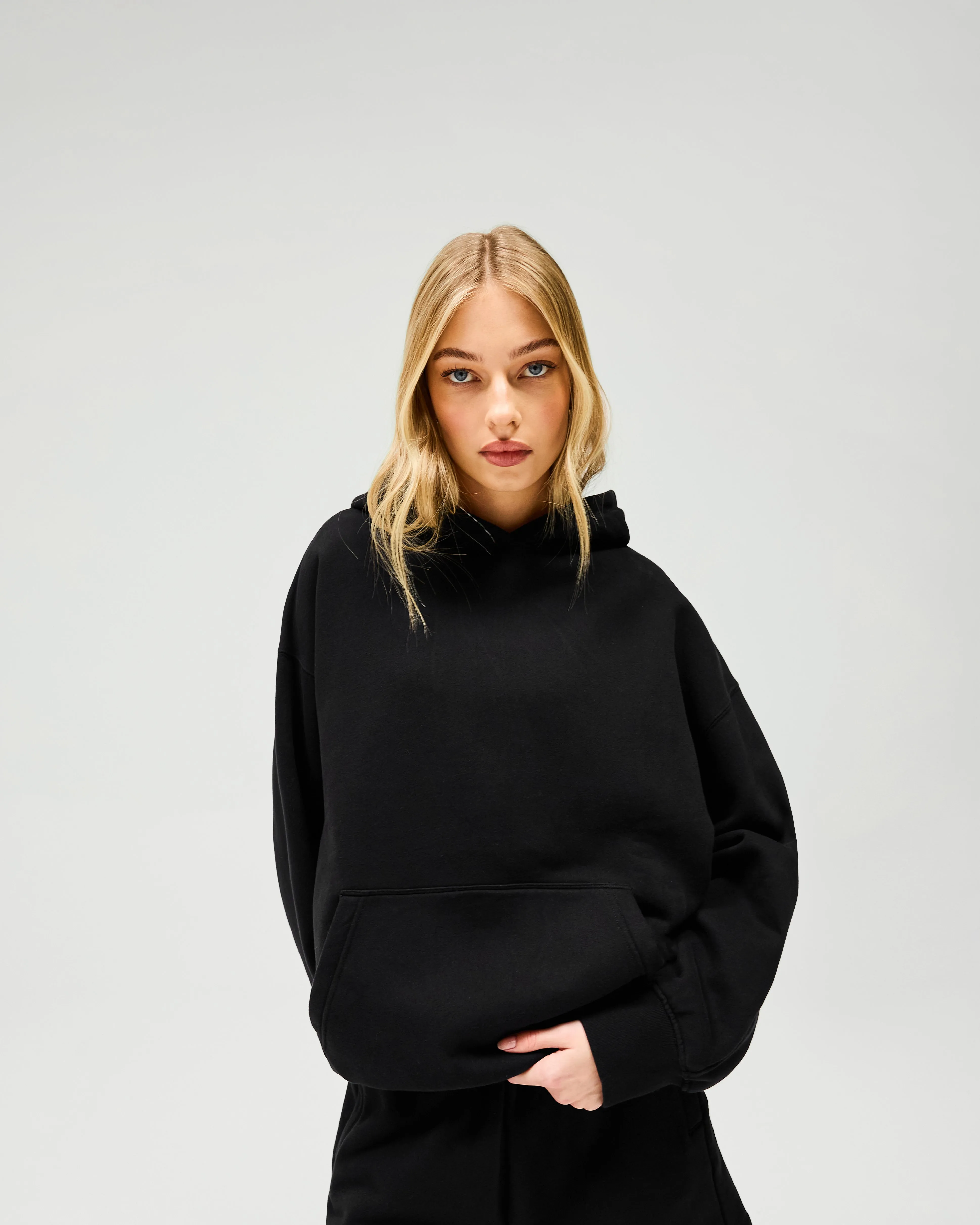 Owners Club Boyfriend Hoodie - Jet Black
