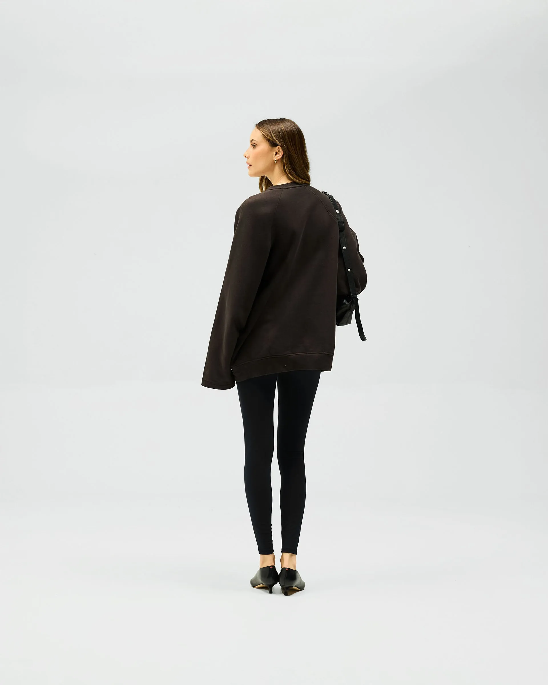 Owners Club Relaxed Sweater - Black Coffee
