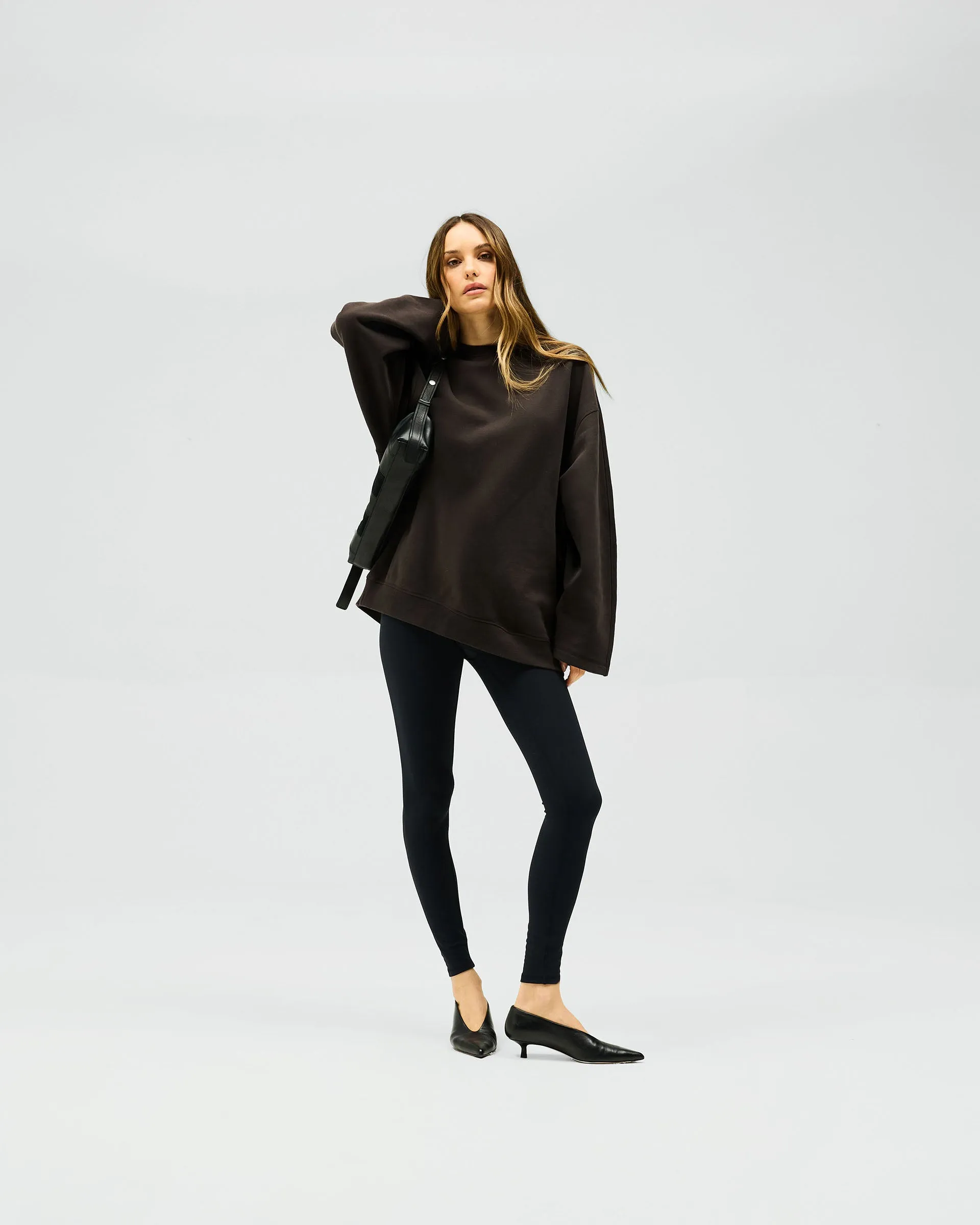 Owners Club Relaxed Sweater - Black Coffee