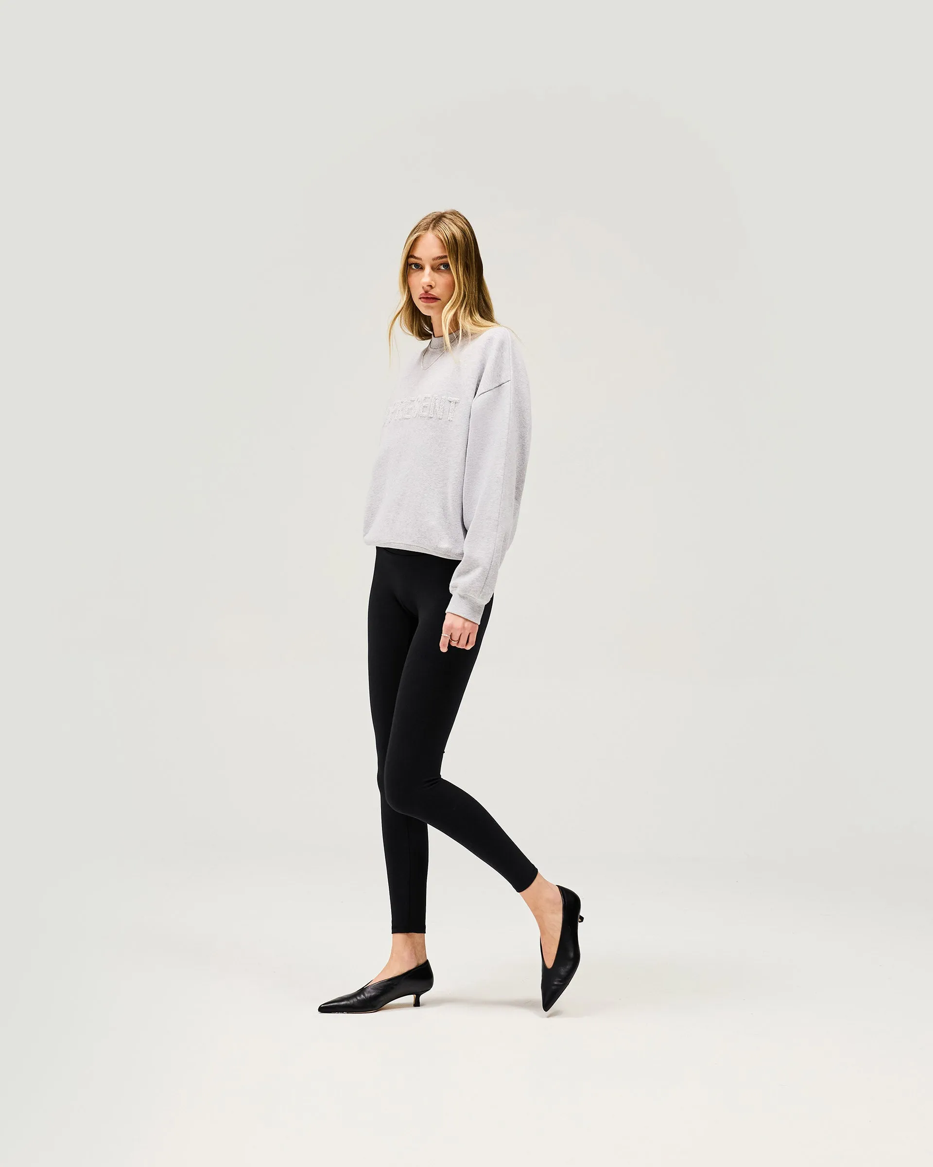 Owners Club Sweater - Grey Marl