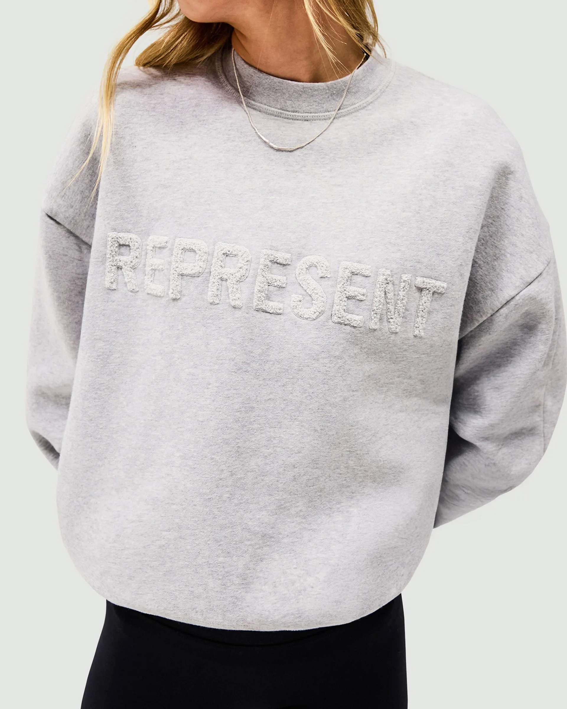 Owners Club Sweater - Grey Marl