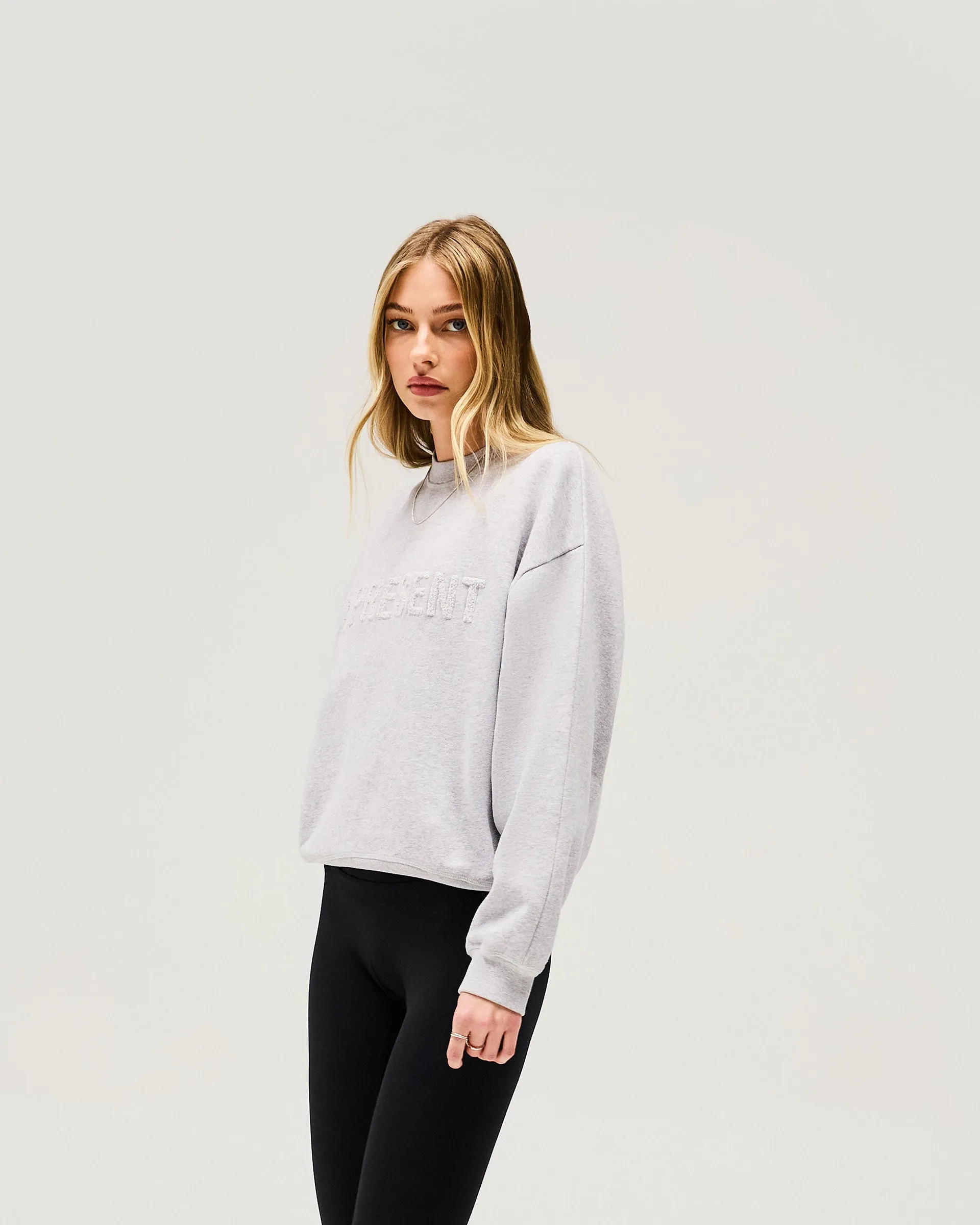 Owners Club Sweater - Grey Marl