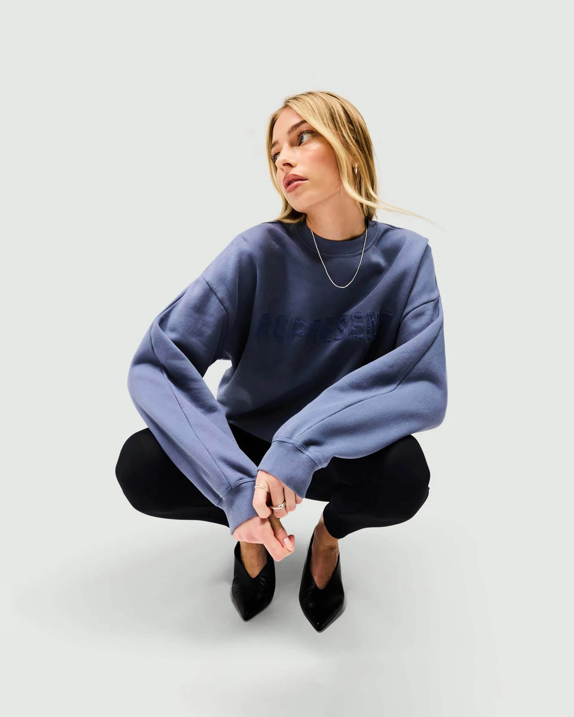 Owners Club Sweater - Steel Blue