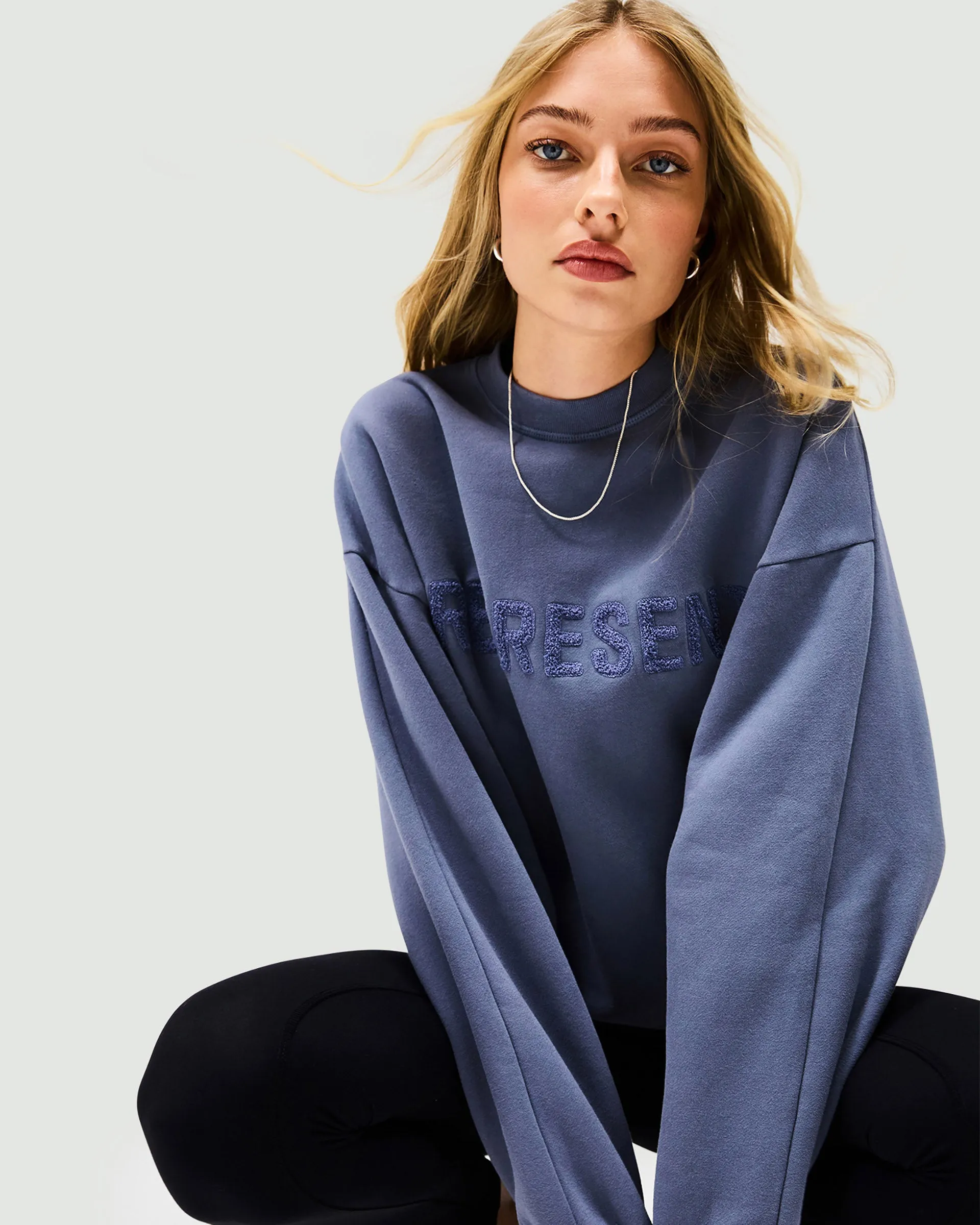 Owners Club Sweater - Steel Blue