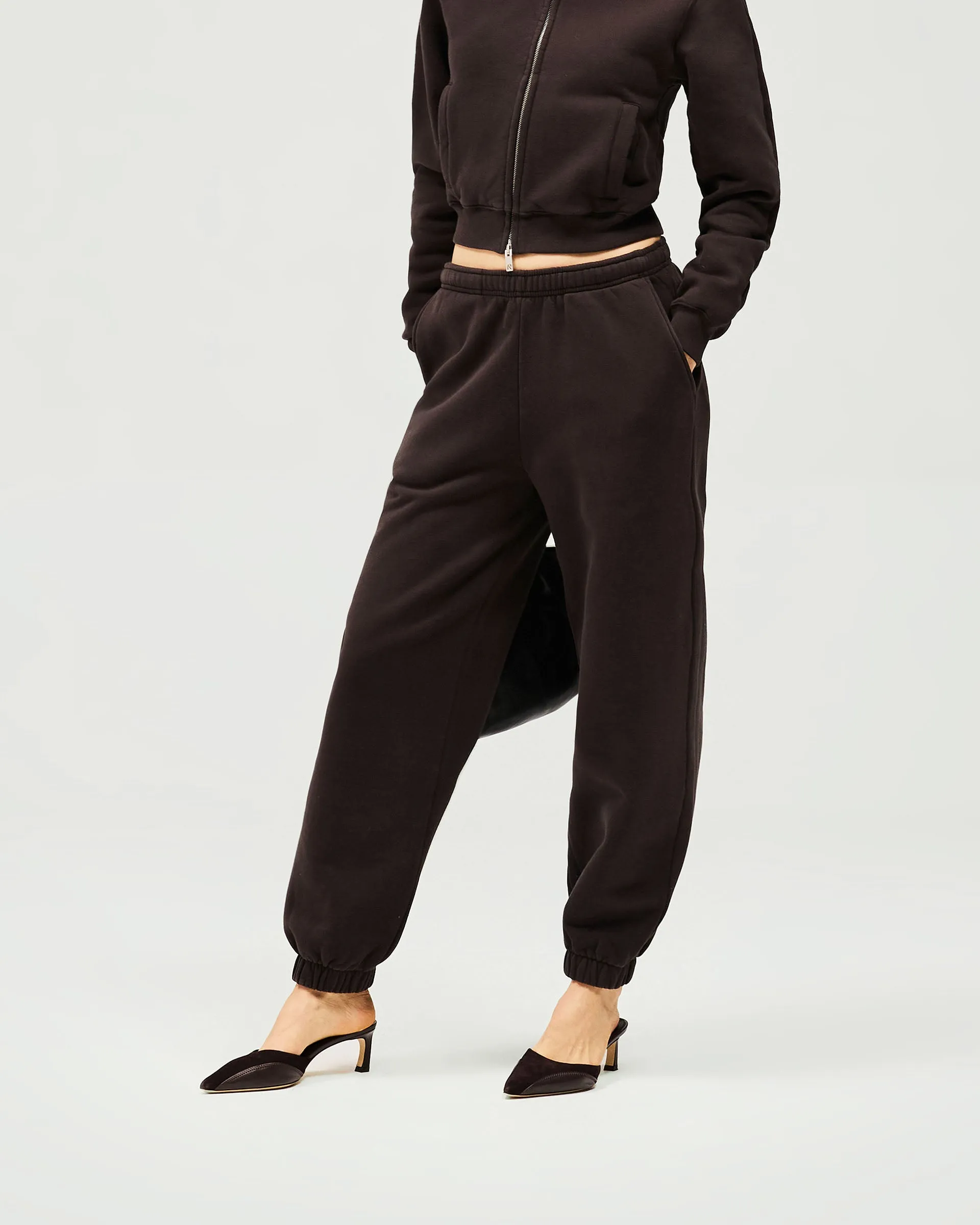 Owners Club Track Pant - Black Coffee